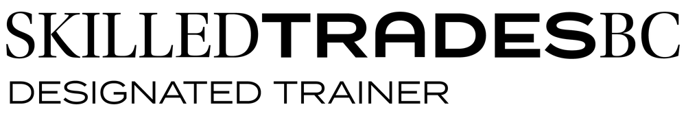 SkilledTradesBC Designated Trainer badge